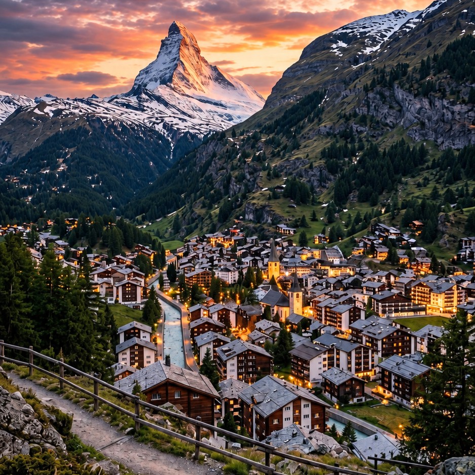 Transfer Zurich Airport (ZRH) ↔ Zermatt: how to organise outbound and return?