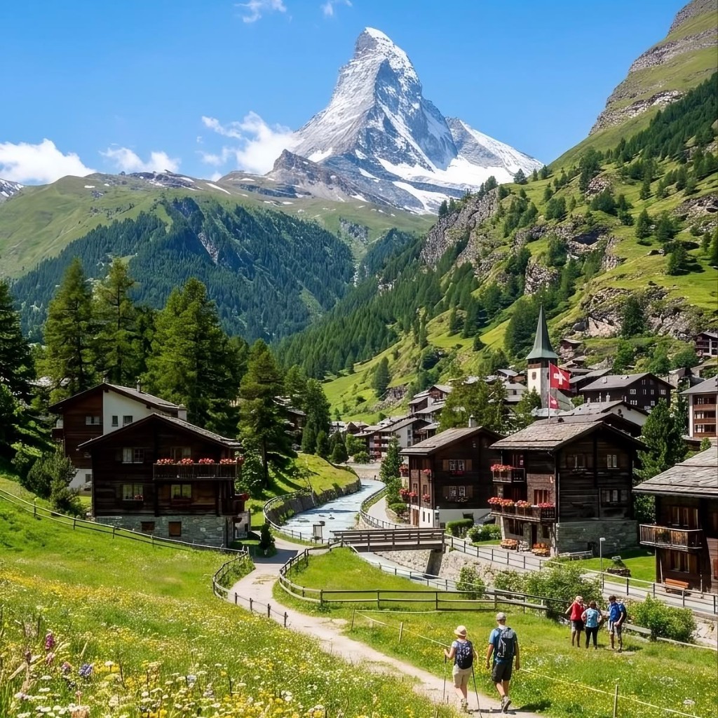 Vista del Cervino dal Gornergrat