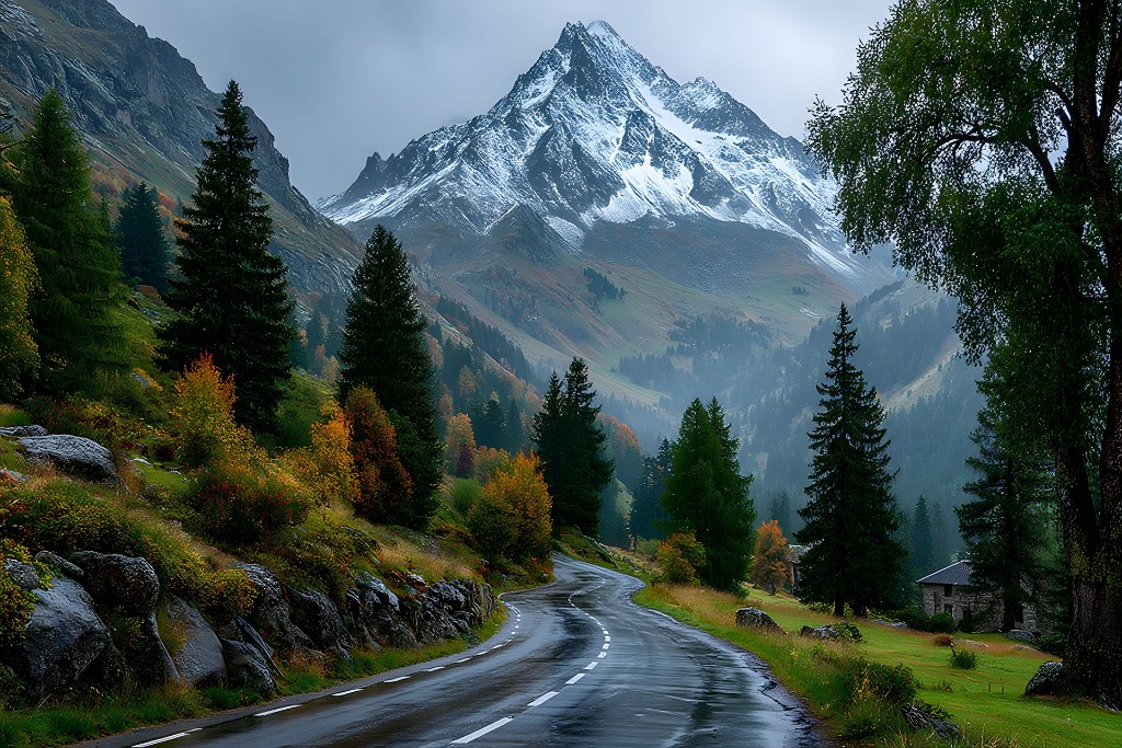 The route to the Engadine
