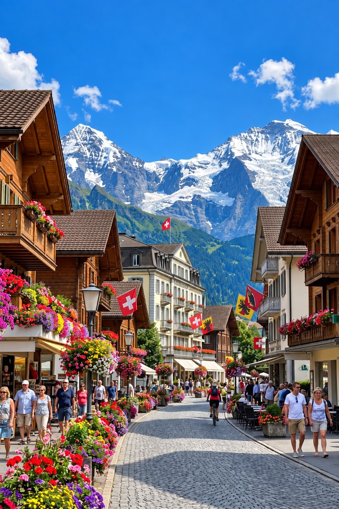 How can you plan a round-trip transfer between Zurich Airport (ZRH) and Interlaken?
