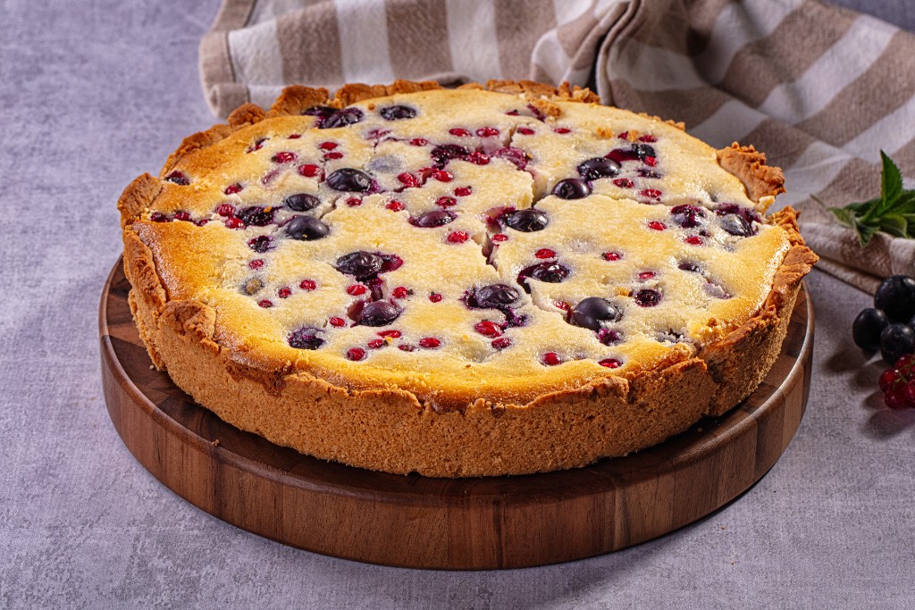Blueberry tart