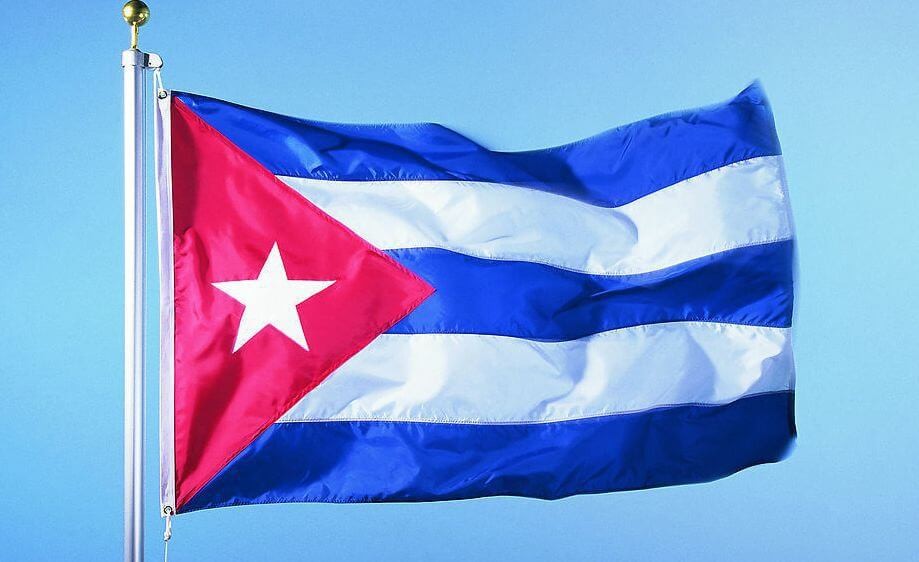 una bandiera di cuba