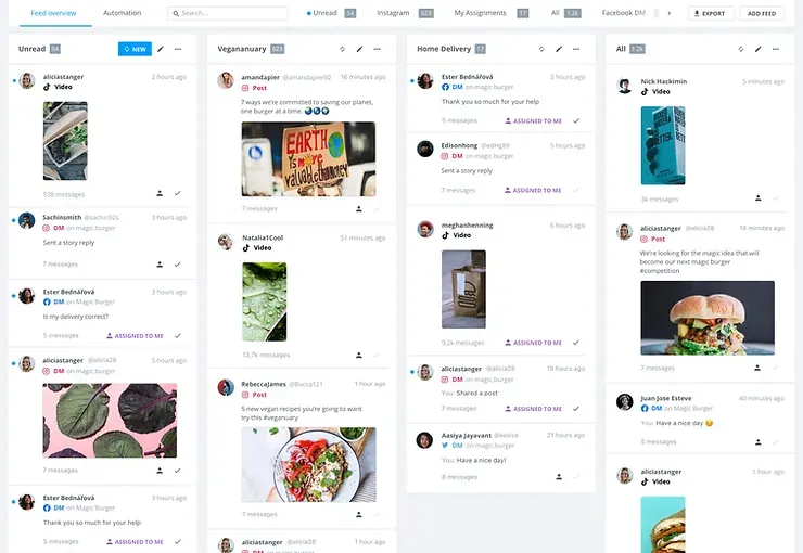 Uno screenshot di un sito web con un sacco di immagini.