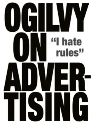 Ogilvy on Advertising, libro di David Ogilvy
